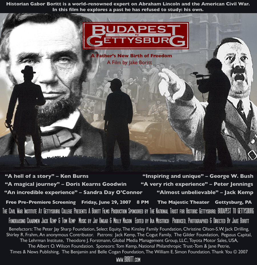 Budapest to Gettysburg