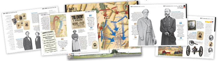Gettysburg Battlefield Auto Tour pages not final